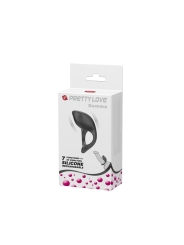 Anillo Vibrador Gemma USB Silicona Negro