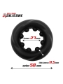 Anillo para el Pene Twisted Silicona Liquida 27 cm