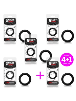 Pack 41 Anillo Pene Silicona Liquida 34 cm