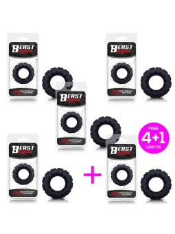 Pack 41 Anillo Pene Silicona Liquida 24 cm