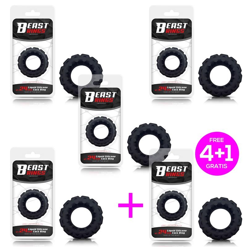 Pack 41 Anillo Pene Silicona Liquida 24 cm Pack 41 Anillo Pene Silicona Liquida 24 cm