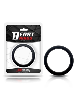 Anillo para el Pene Silicona Solida 5 cm Negro