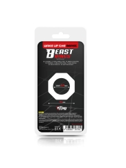 Anillo para el Pene Super Flexible Poligonal 22 cm Transparente