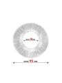 Anillo para el Pene Striped Super Flexible 19 cm Transparente