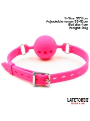 Mordaza de Bola Transpirable Talla S Bola 4 cm