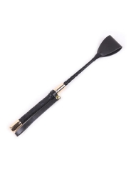 Fusta Clasica Negro y Dorado Tamano Viaje