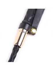 Fusta Clasica Negro y Dorado Tamano Viaje