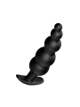 Plug Anal Burbujas Silicona Negro