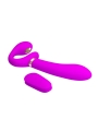 Thunderbird Vibrador para Parejas sin Arnes con Control Remoto