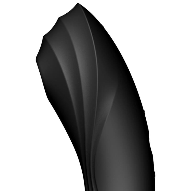 Curvy Trinity 4 Vibrador y Succionador 2 Motores Negro