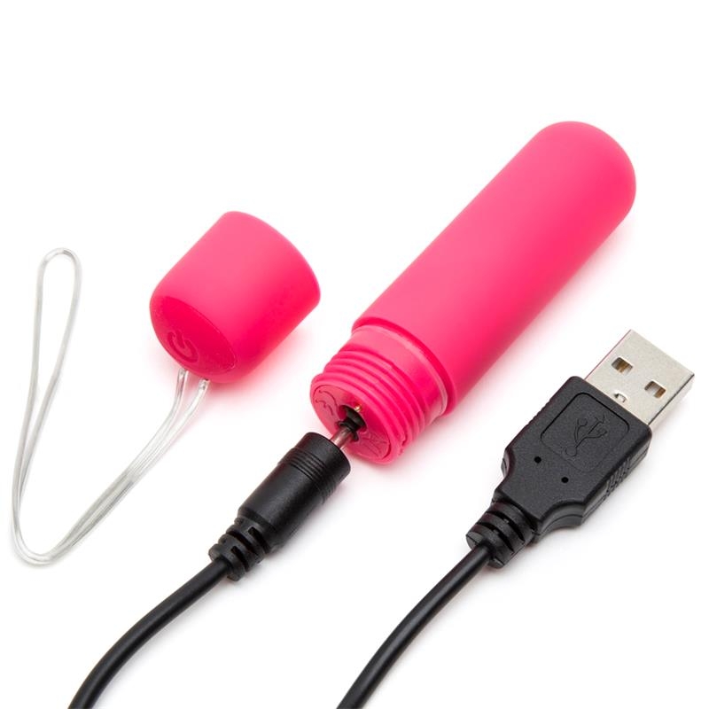 Estimuador Braguita Grande Control Remoto USB Rosa