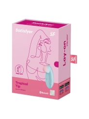 Tropical Tip con APP Satisfyer Connect Light Blue