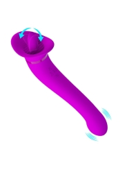 Faust Vibrador con Lengua Estimuladora USB