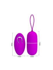 Huevo Vibrador Arvin Color Purpura