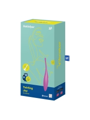 Twirling Joy Estimulador Giratorio con APP Fuchsia