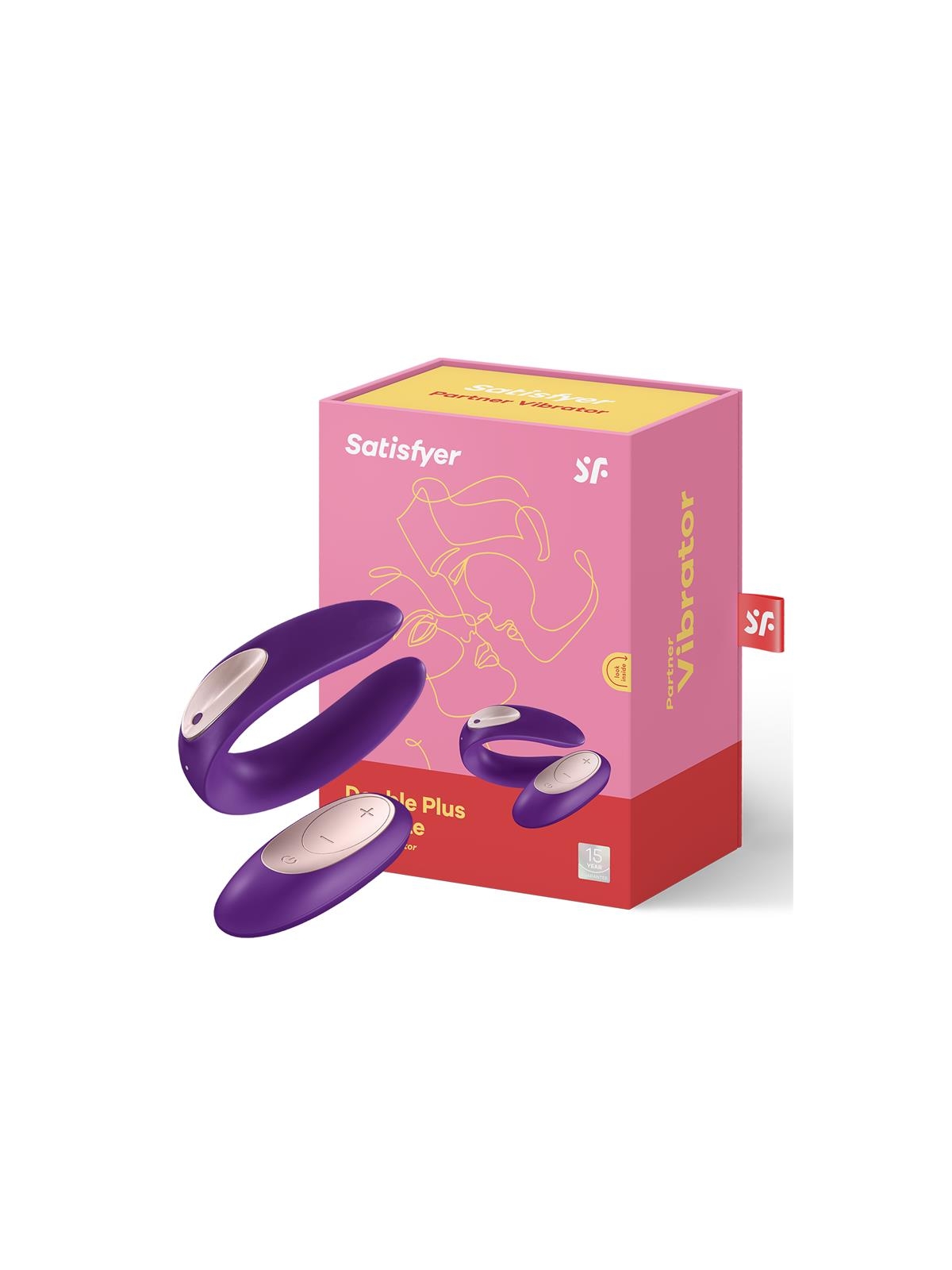 Satisfyer Plus con Control Remoto Color Purpura