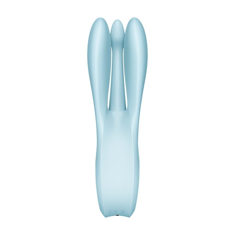 Vibrador Threesome 1 Light Azul