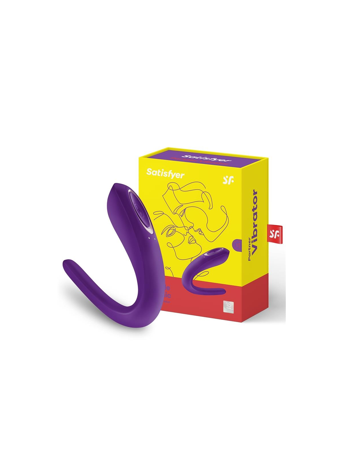 Vibrador para Parejas Partner Double Classic