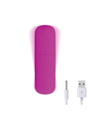 4Fun Bala Vibrador y 4 Fundas USB Impermeable Silicona