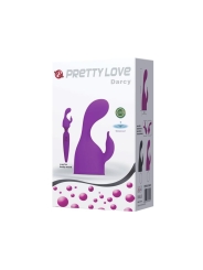 Pretty Love Cabezal Masajeador Darcy Purpu CL75