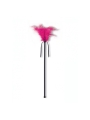 Estimulador con Plumas Fucsia