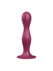 Dildo con Bolas Internas Double Ball R Rojo