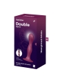 Dildo con Bolas Internas Double Ball R Rojo