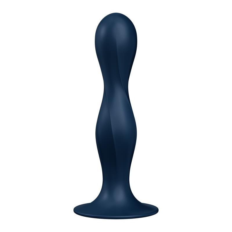 Dildo con Bola Interna Double Ball R Azul