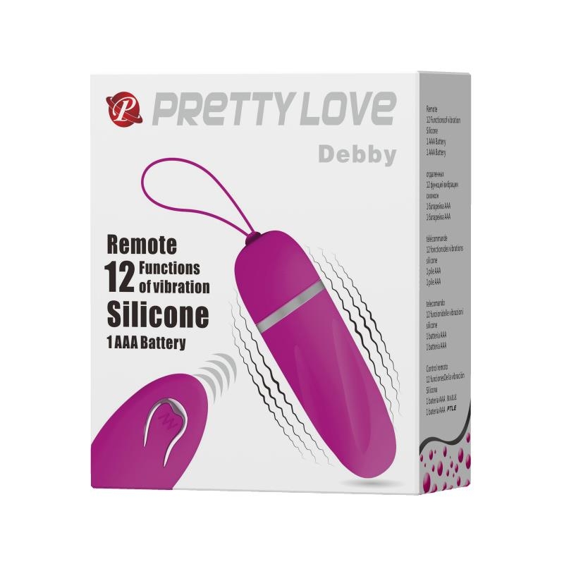 Pretty Love Bala Vibradora Debby Purpura