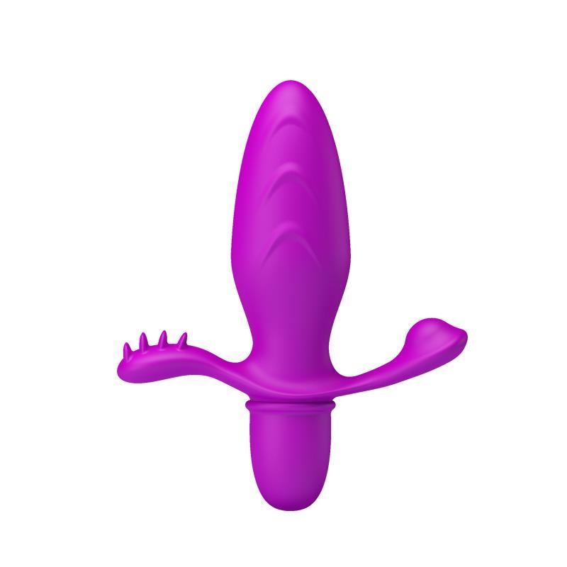 Plur Anal con Vibracion Fitch Color Purpura