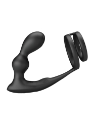 Marshall Plug Anal con Vibracion y Anillo para el Pene y Testiculos