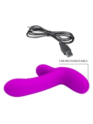 Geri Estimulador con Vibracion y Licking con Control Remoto