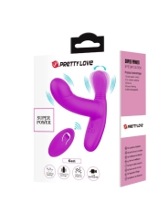 Geri Estimulador con Vibracion y Licking con Control Remoto