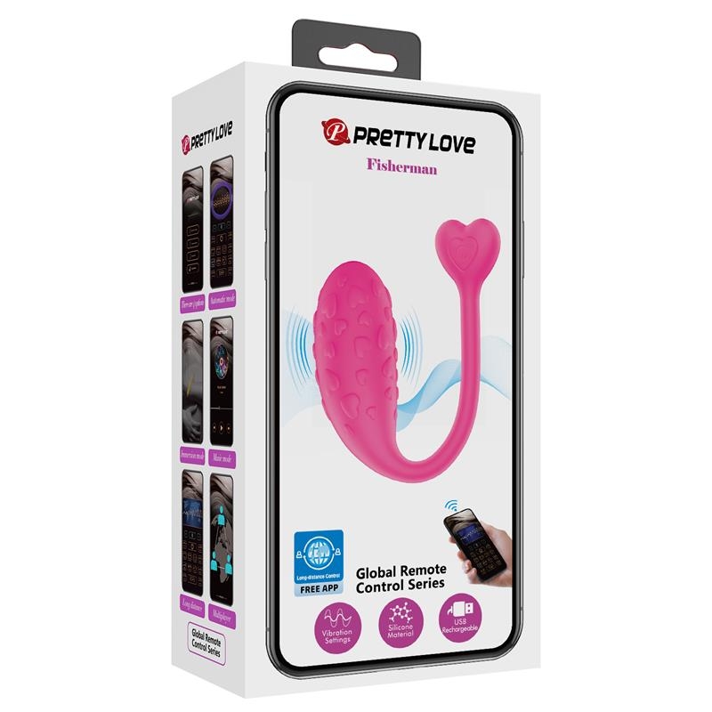 Fisherman Huevo Vibrador con APP Fisherman Huevo Vibrador con APP