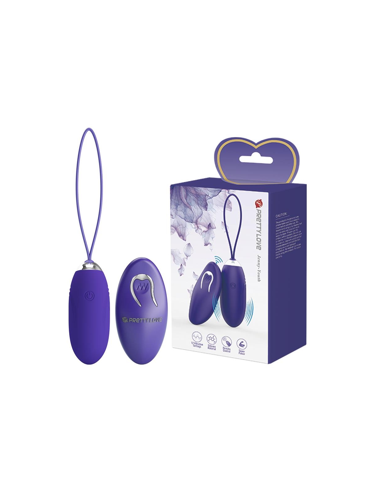 Jenny Youth Huevo Vibrador con Control Remoto