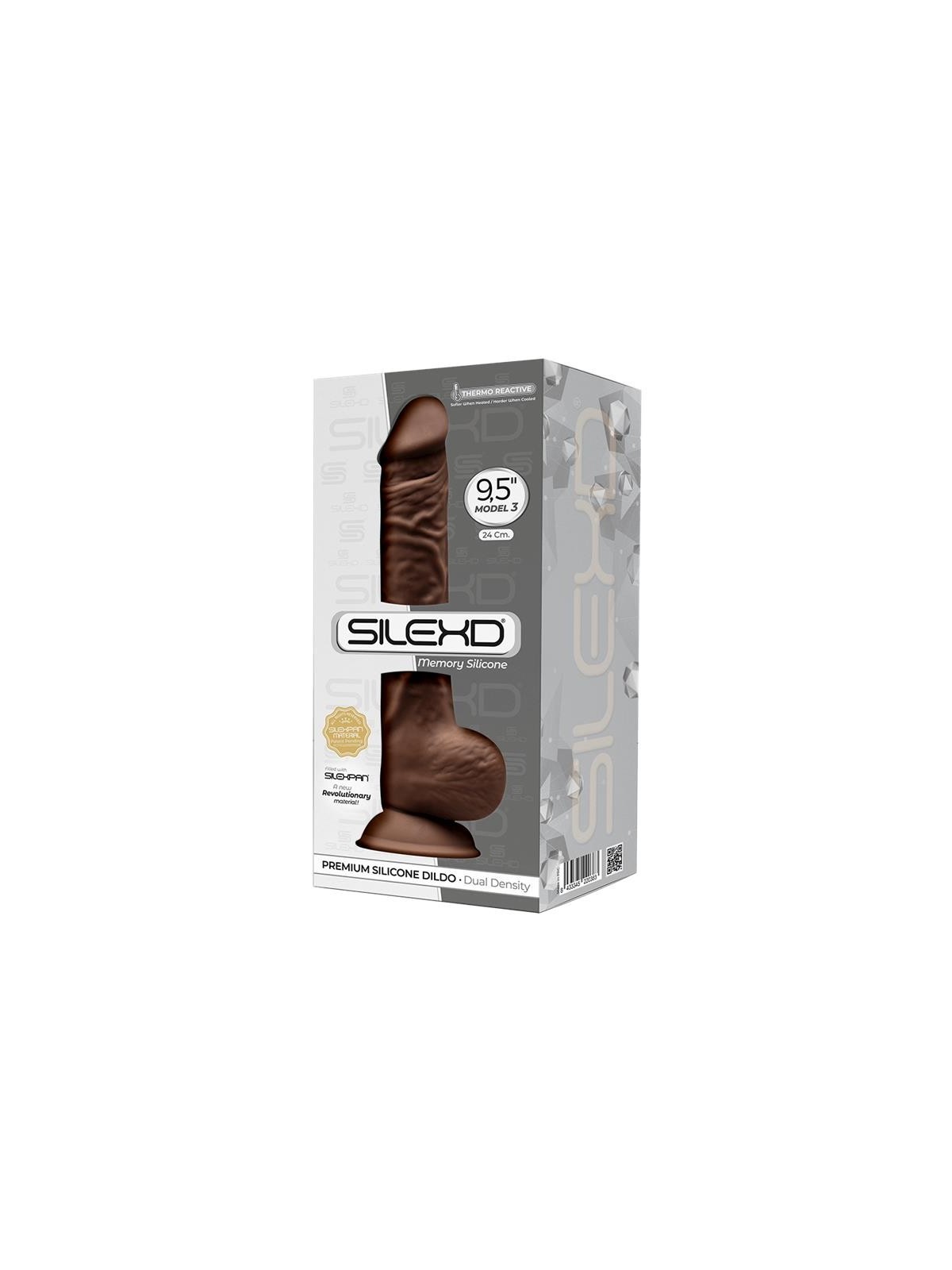 Dildo Dual Density Mod 3 95 Marron