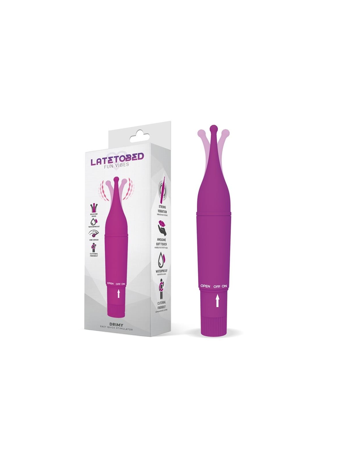 Drimy Estimulador Easy Quick Silicona Purpura