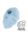 Cloud Dancer Succionador y Vibrador Azul