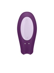 Vibrador para Parejas con APP Double Joy Violeta