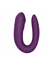 Vibrador para Parejas con APP Double Joy Violeta