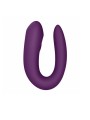 Vibrador para Parejas con APP Double Joy Violeta