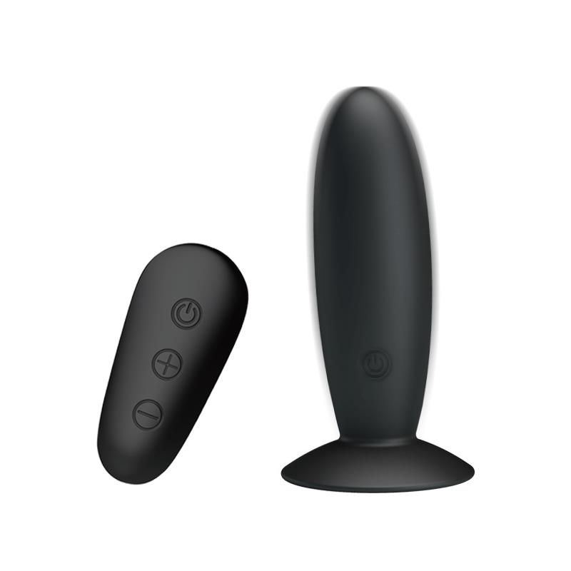 Mr Play Plug Anal con Vibracion y Control Remoto USB