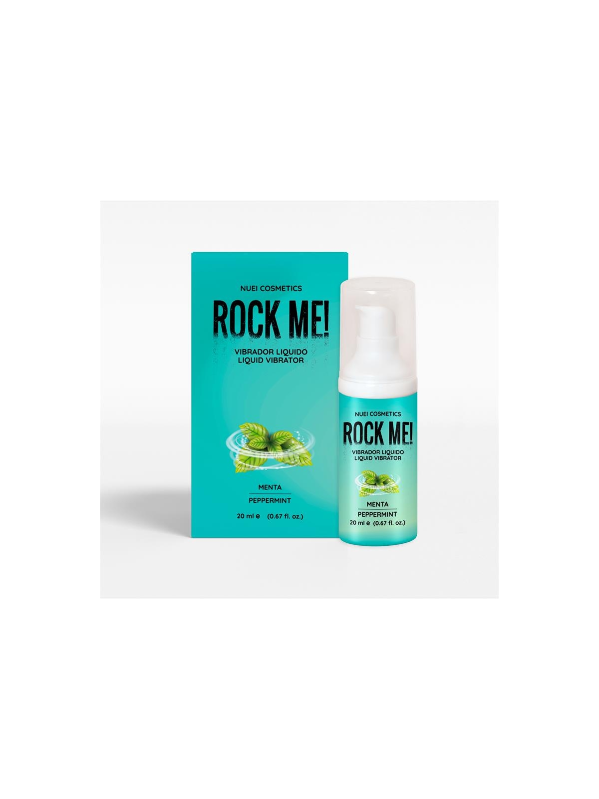 Rock Me Vibrador Liquido Menta 20 ml