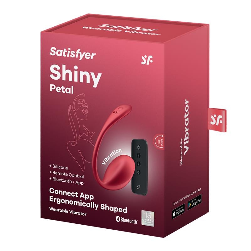 Shiny Petal con APP Satisfyer Connect Rojo