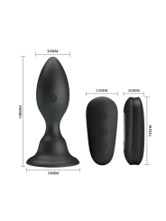 Mr Play Vibrating Anal Plug with Remote Cl50