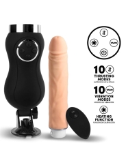 Sex Machine Vibracion Thrusting y Calor Control Remoto USB