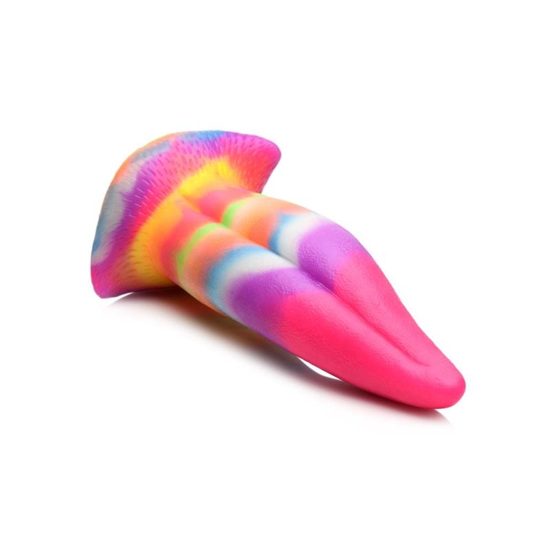 Unicorn Tongue Dildo de Lengua Brilla en la Oscuridad