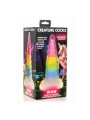 Dildo Luminiscente Rainbow Brilla en la Oscuridad