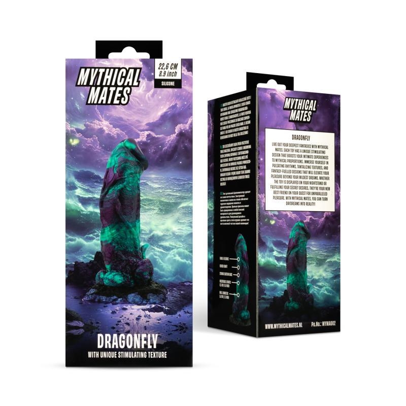 Dildo Dragonfly Purple and Green