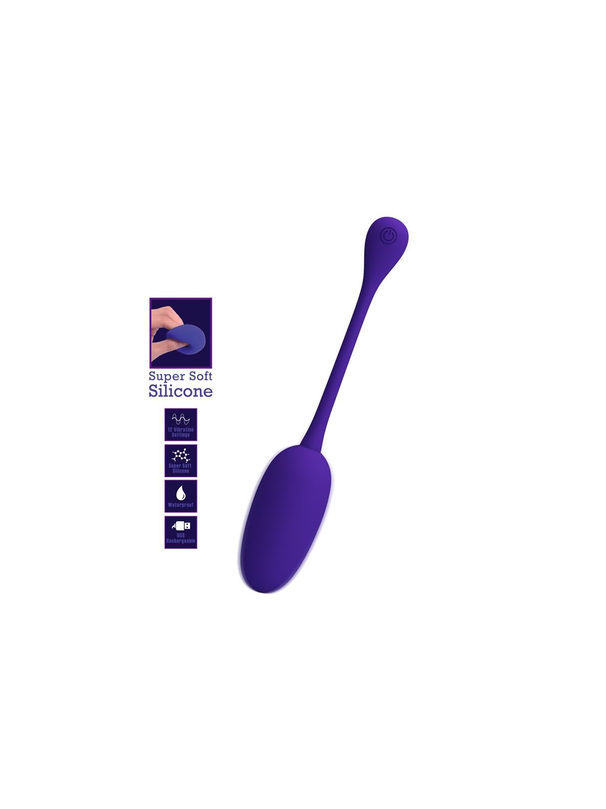 Knucker Huevo Vibrador Purpura